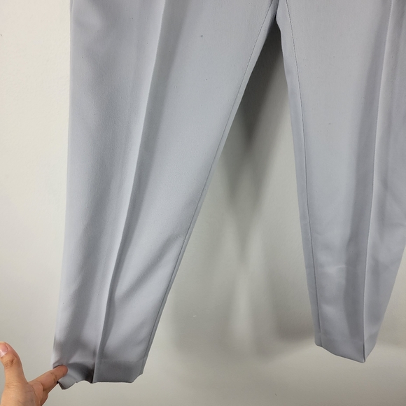 Elliatt Harmony Pintuck Ruffle Pocket High Waist Slim Straight Ankle Pants - Picture 5 of 14